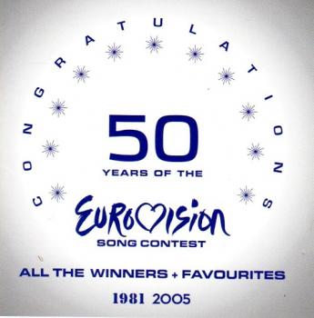 2 CD 50 Years of Eurovision Song Contest 1981-2005 Winners,very best of